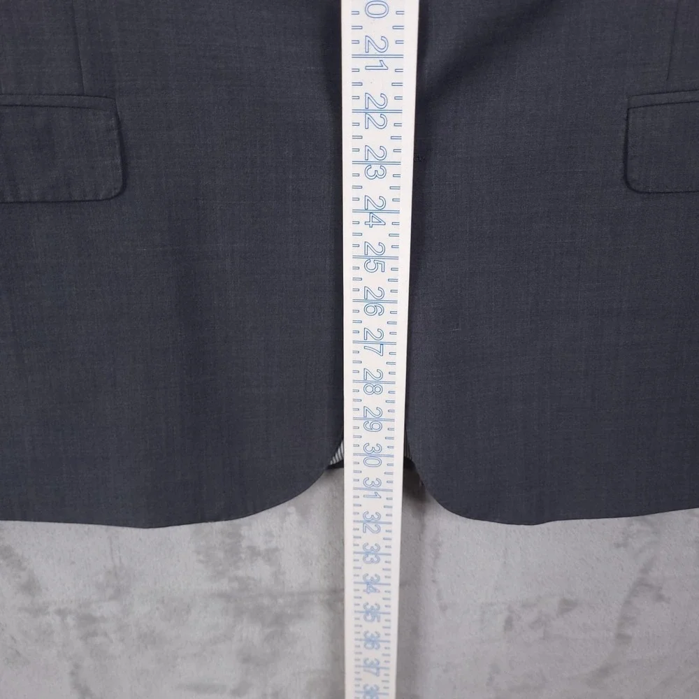 Brooks Brothers Blazer Mens 43R Gray Regent Fit Explorer Wool Blend Suit Jacket
